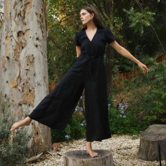 Christy Dawn Pants - Christy Dawn Dawn jumpsuit in black, size small
